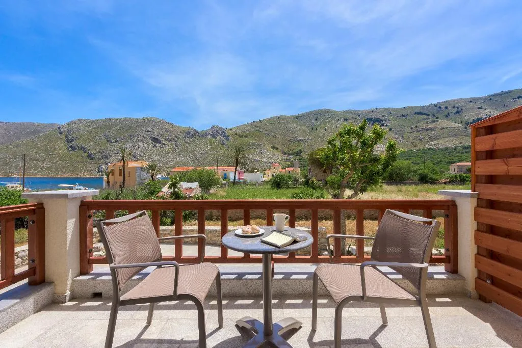 APARTMENT SUPERIOR SEA VIEW Room, ASymi Residences, Rhodes