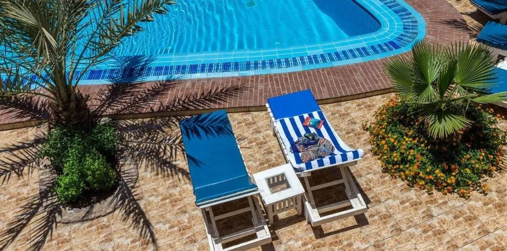 Terrace, Acacia Dahab Hotel, Red Sea Riviera