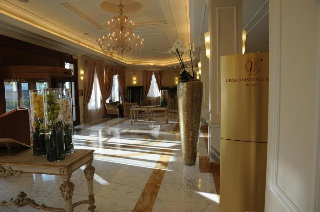 Lobby, Grand Visconti Palace, Milan