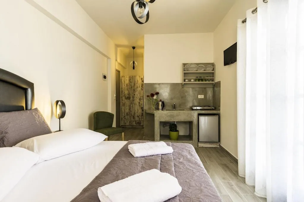 Room, Villa Kalamia Dolphins, Santorini