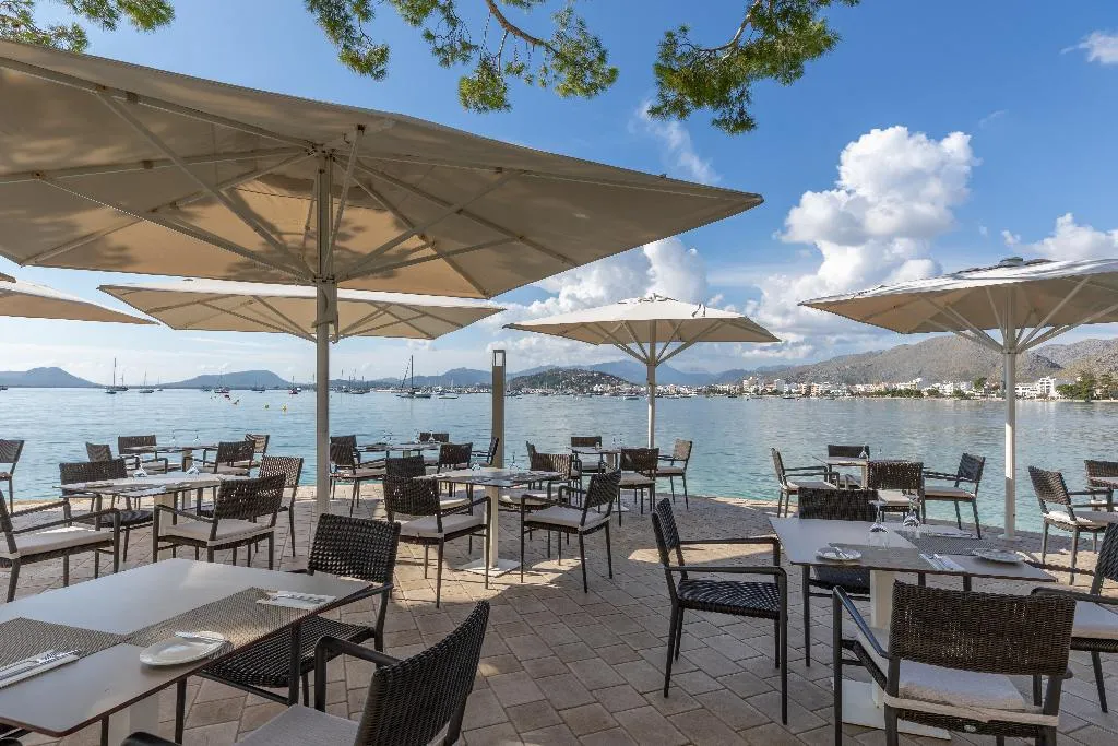 Terrace, Hotel Illa D'or & Club Apartaments, Majorca