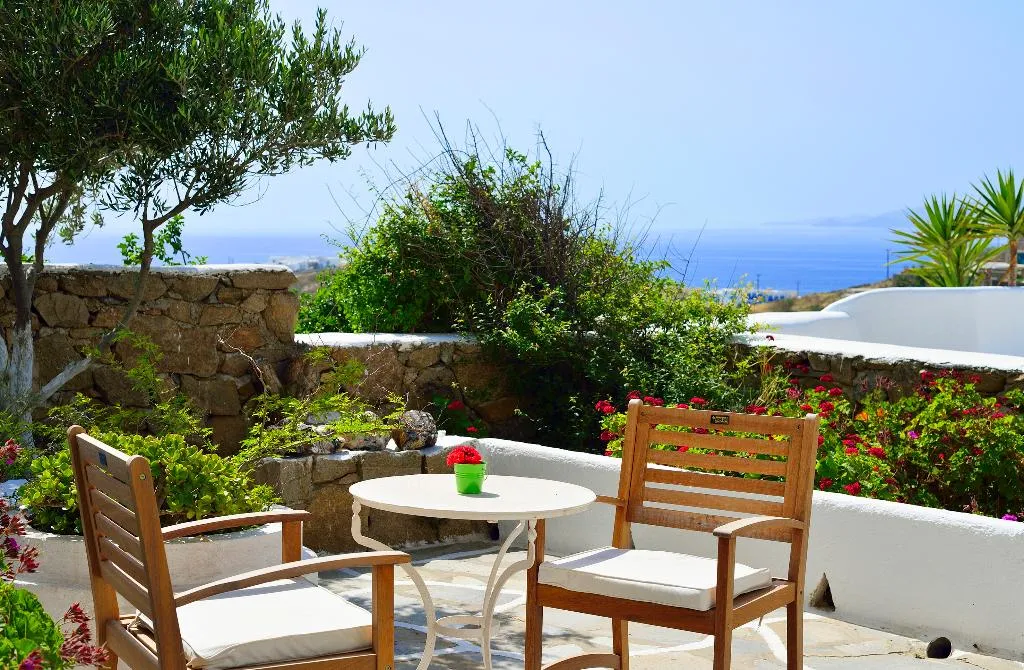 Terrace, Paolas Beach, Mykonos