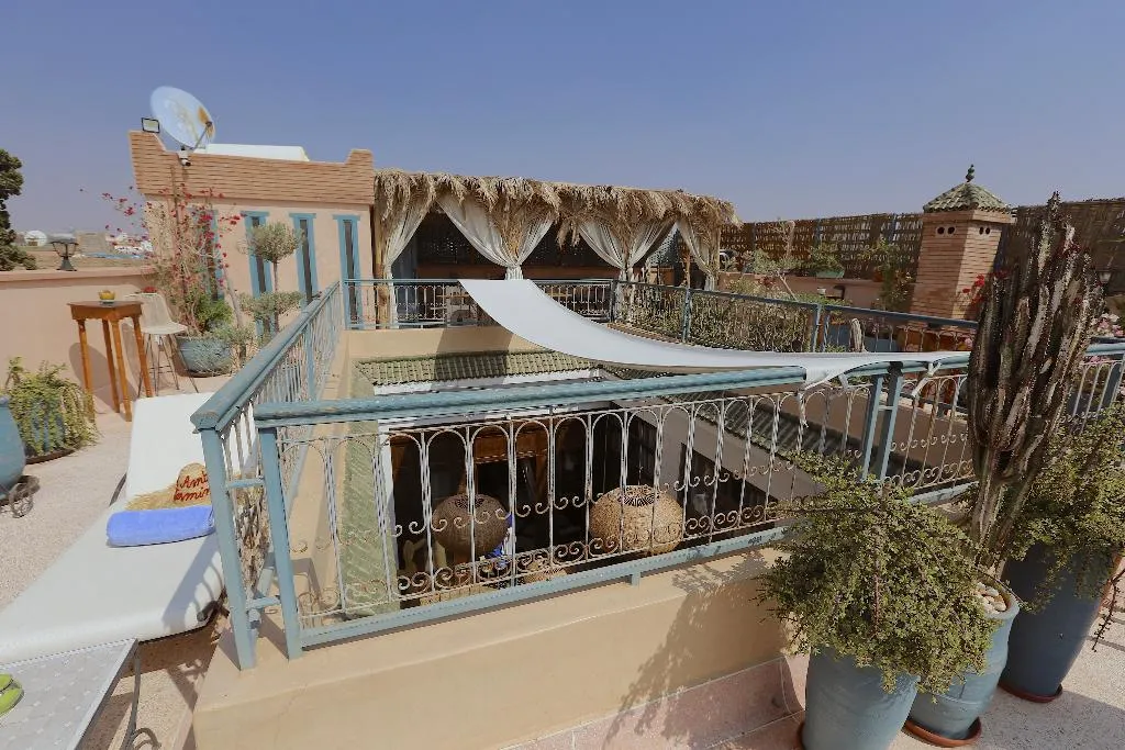 Terrace, Riad Ambre Et Jasmin, Marrakech