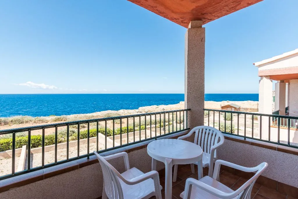 Terrace, Apartamentos Cabo de Baños by MIJ, Menorca