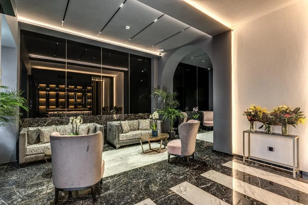 Lobby, CC Palace Hotel, Rome