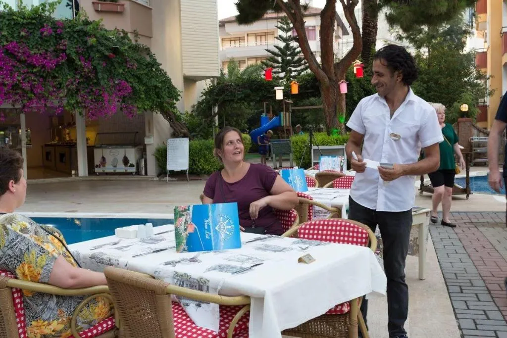 Restaurant, Erkaptan Apart Hotel, Antalya