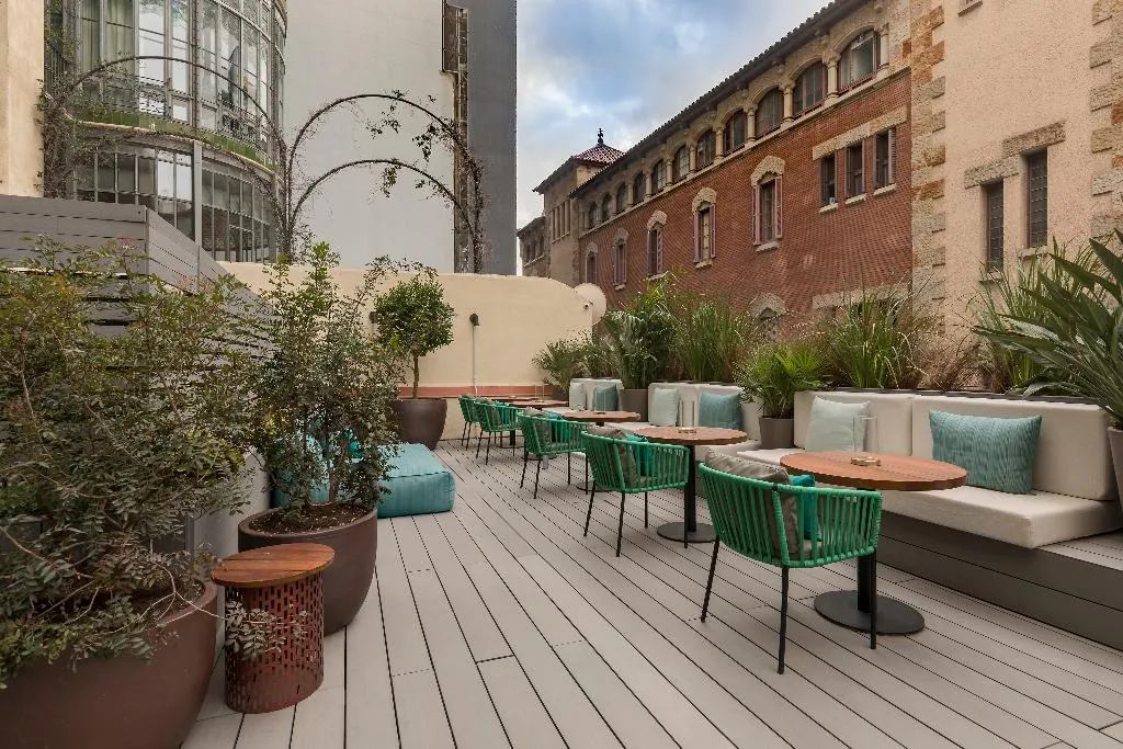 Terrace, Be Mate Paseo de Gracia, Barcelona