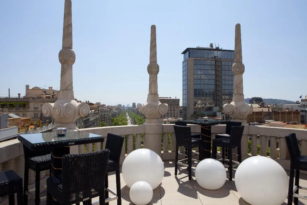 Terrace, Casa Fuster, Barcelona