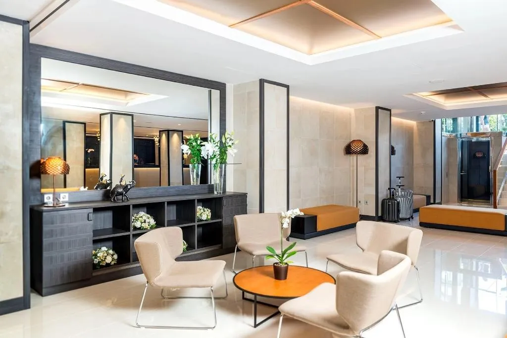 Lobby, Hotel Marsol, Costa Brava