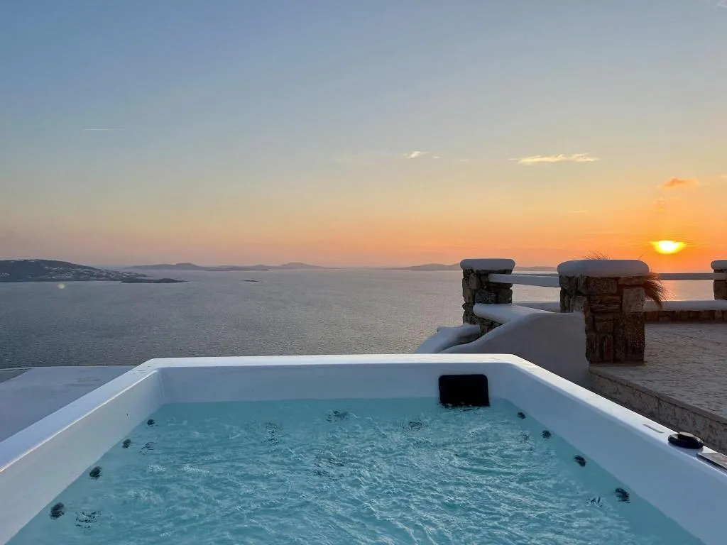 Pool, La Maison Blanche, Mykonos