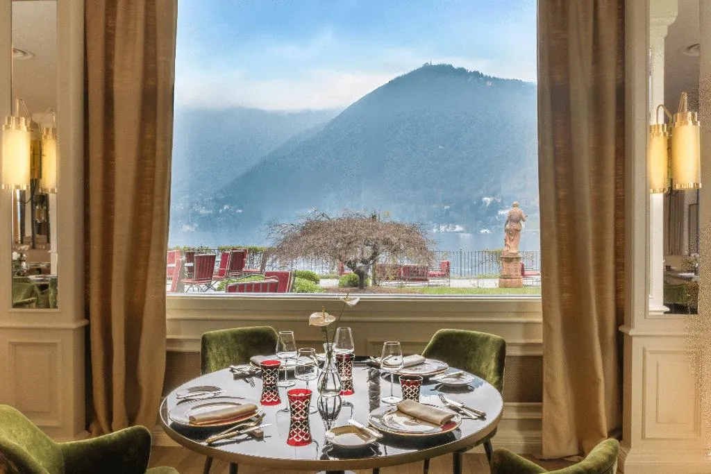 Restaurant, Villa Flori, Milan