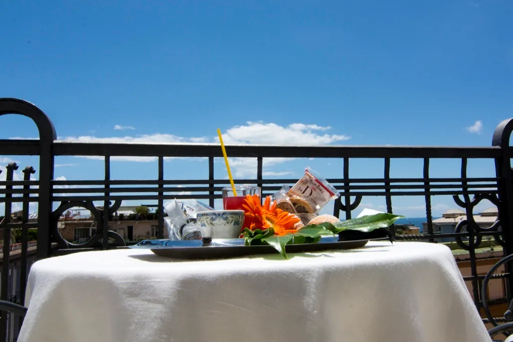 Terrace, Villa Margherita, Naples