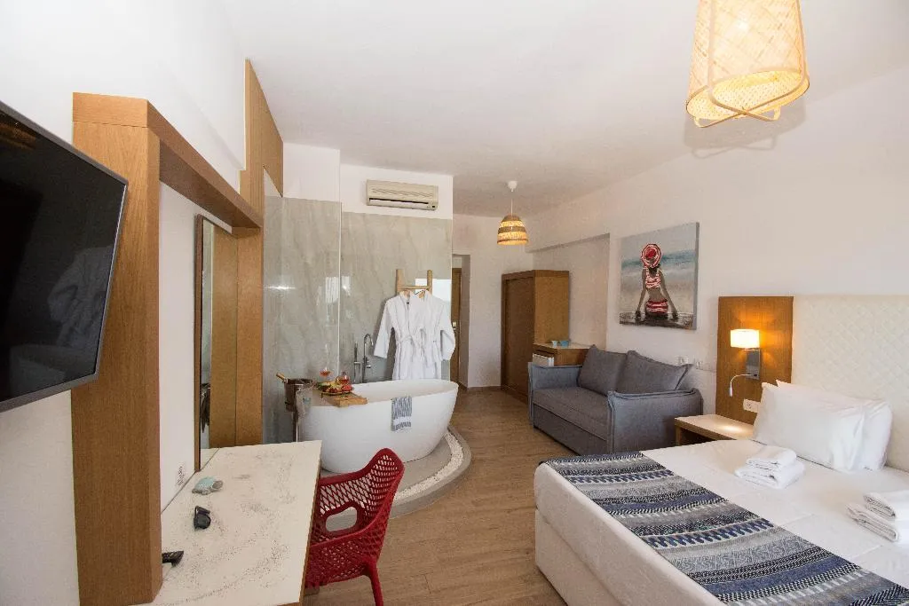 JUNIOR SUITE OCEAN VIEW Room, Yianna Caravel Suites by Checkin (adults only), Crete