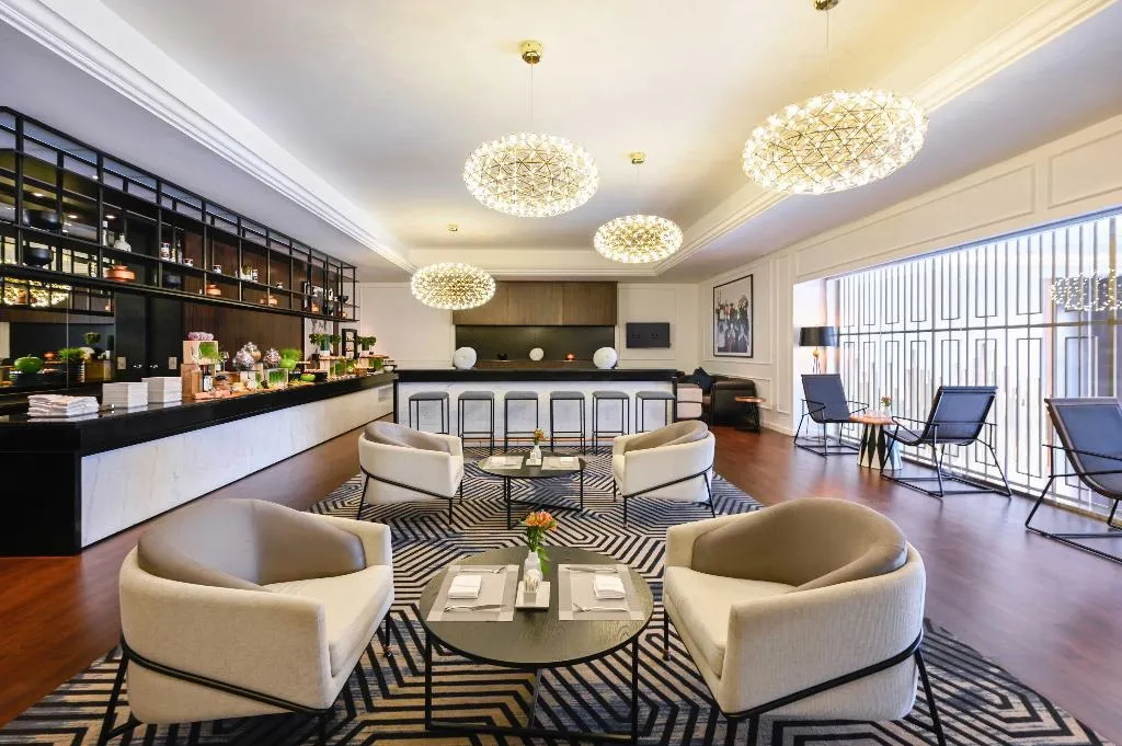 JUNIOR SUITE SIDE SEA VIEW WITH BALCONY Room, Sofitel Dubai Jumeirah Beach, Dubai