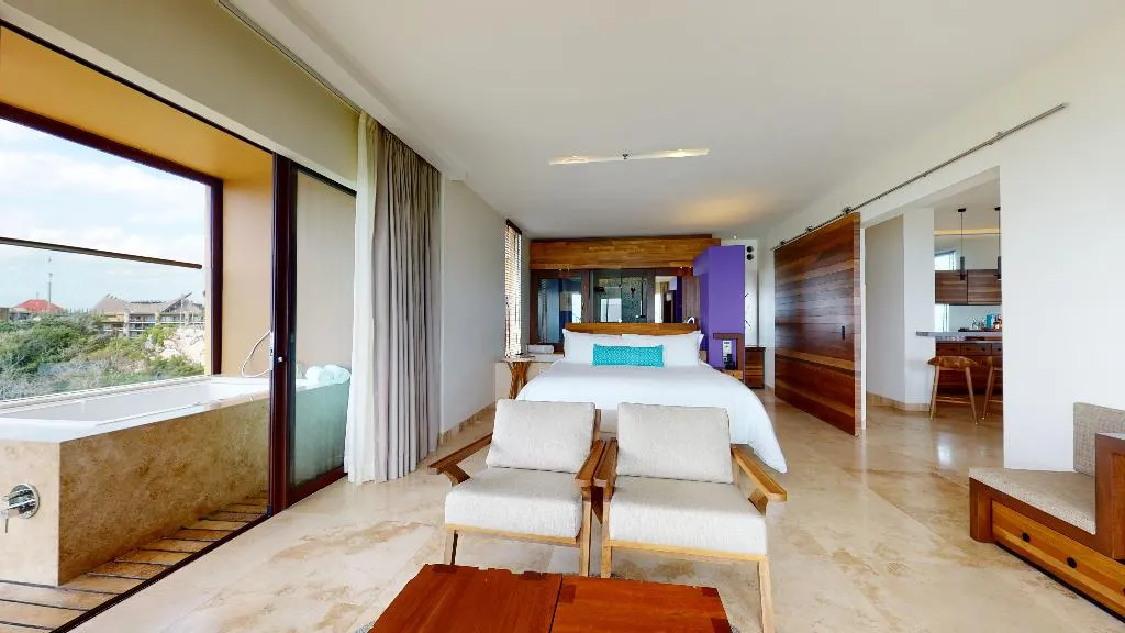 JUNIOR SUITE OCEAN FRONT Room, Hotel Xcaret Arte All Inclusive, Cancun Area