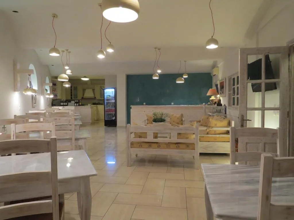 Lobby, Villa Manos, Santorini