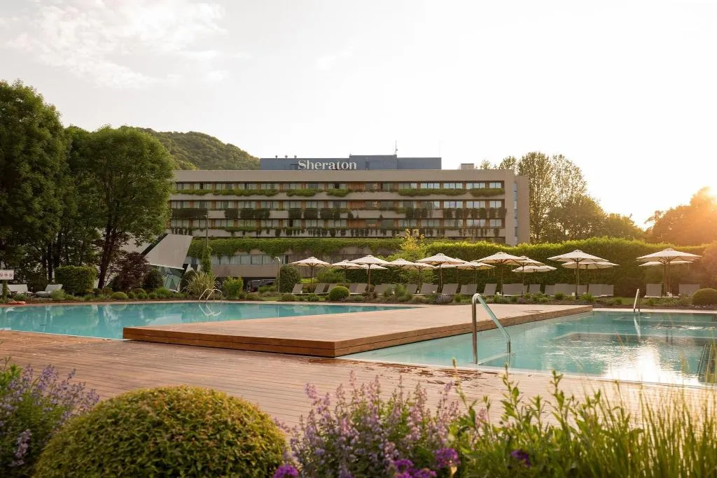 Terrace, Sheraton Lake Como, Milan