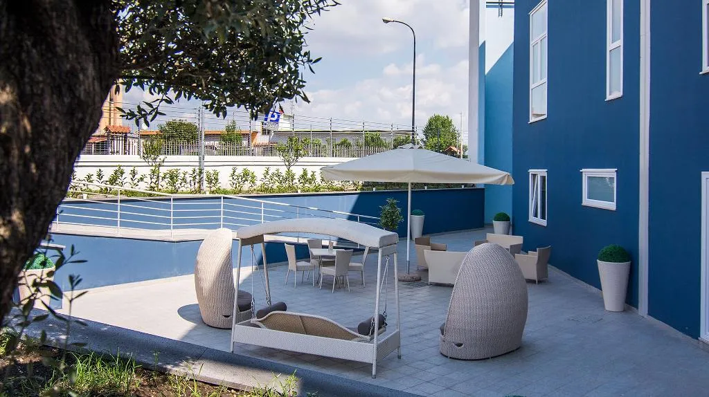 Terrace, Eracle Hotel, Naples