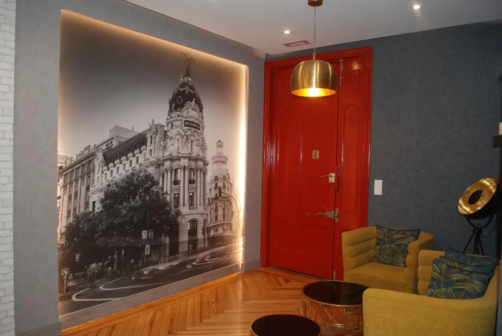 Lobby, Hostal Avenida, Madrid