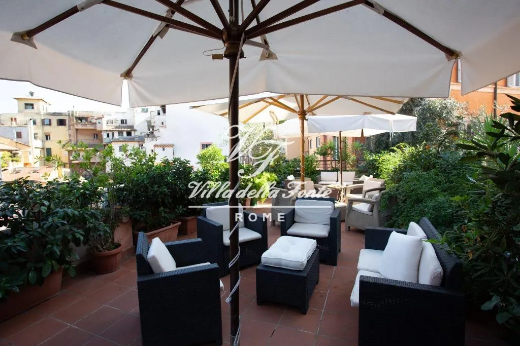 General view, Villa Della Fonte Trastevere, Rome