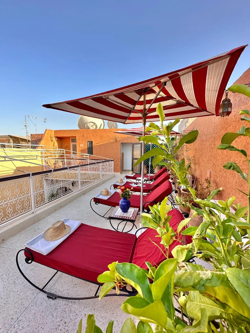 Terrace, Riad Shaden, Marrakech