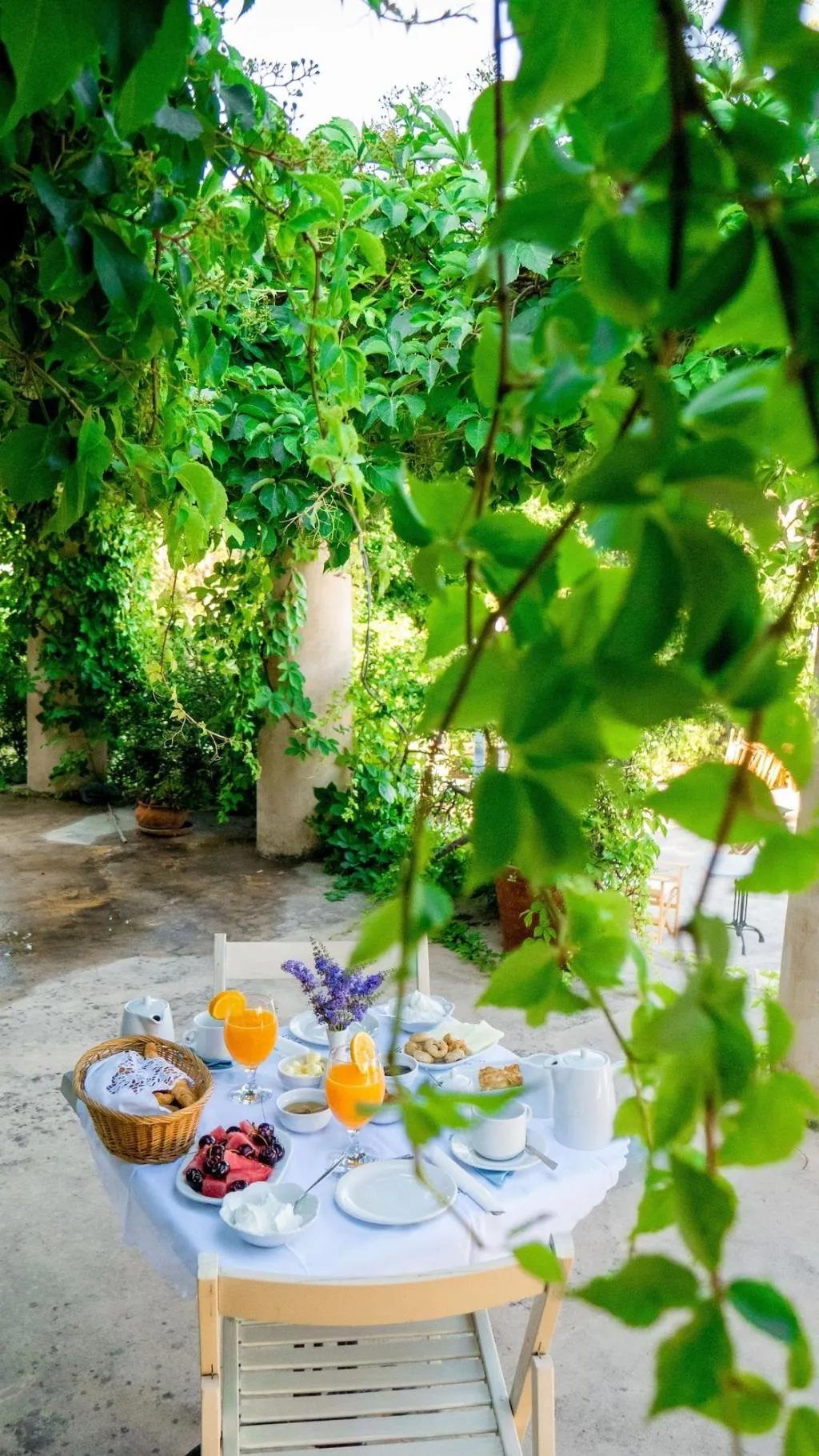 Restaurant, Villa Andromeda, Crete
