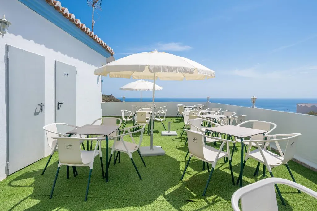 Terrace, Hotel Playamaro, Costa Del Sol