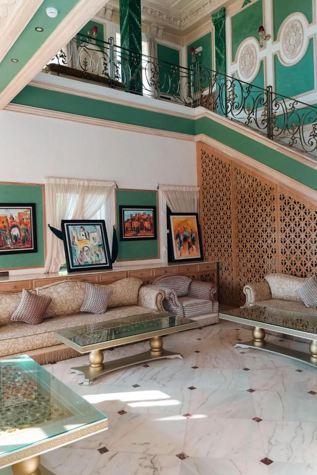 Lobby, The White Palace Rabat, Rabat