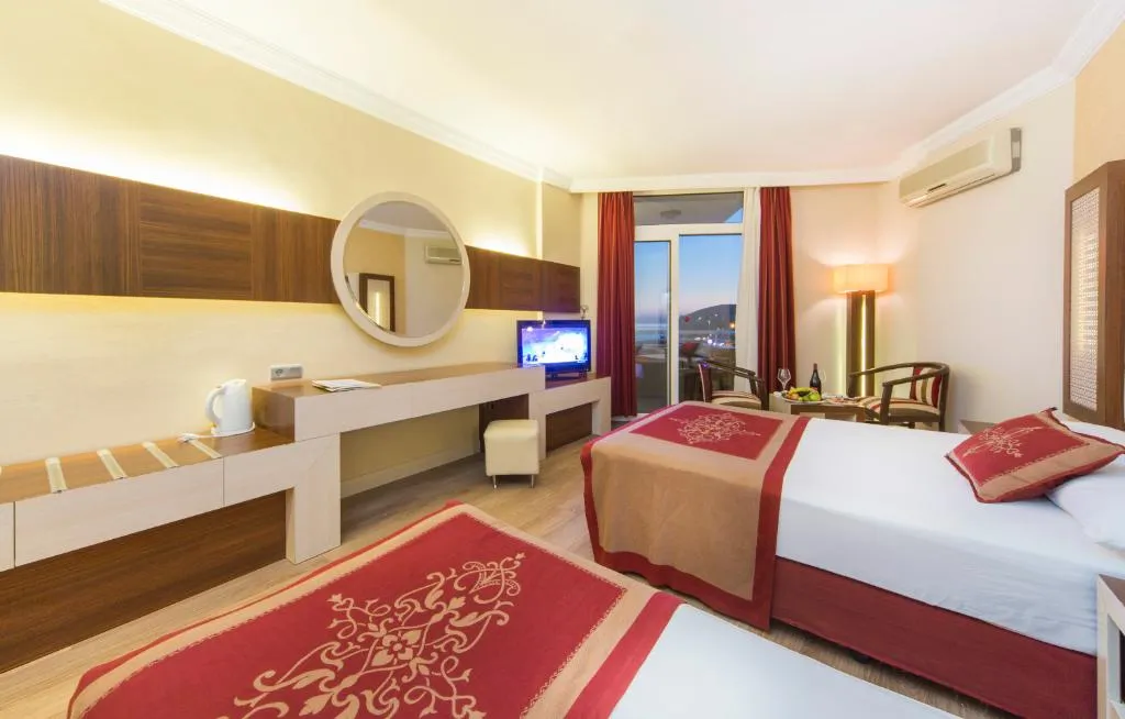 DOUBLE SINGLE USE SIDE SEA VIEW Room, Beach Club Doganay, Antalya
