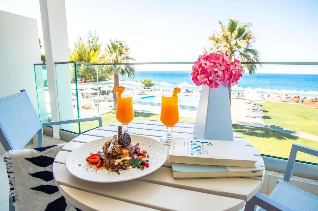Terrace, Acrotel Lilyann Boutique hotel, Halkidiki