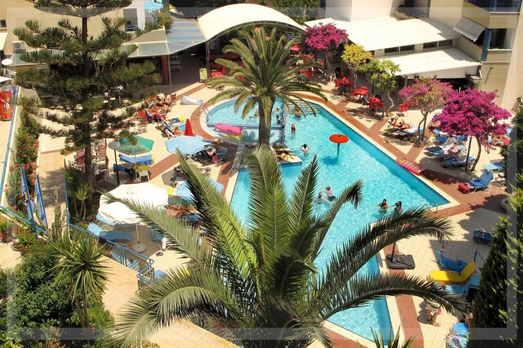 General view, Ibiscos Garden, Crete