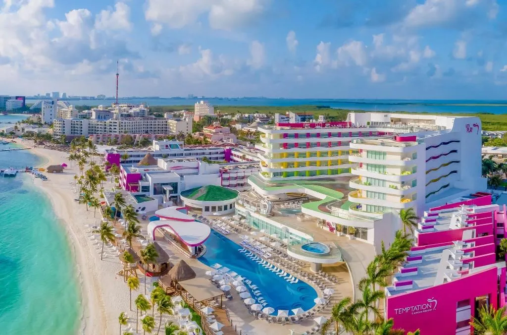General view, Temptation Cancun Resort, Cancun Area
