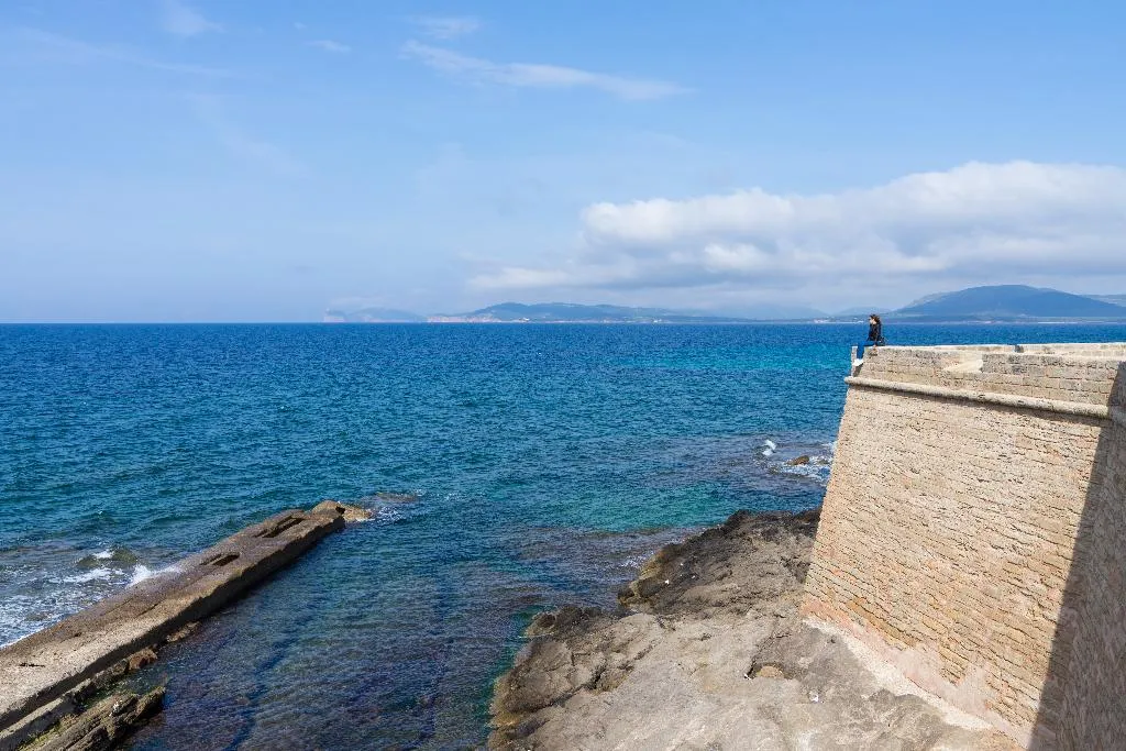 Beach, Hotel Catalunya, Alghero