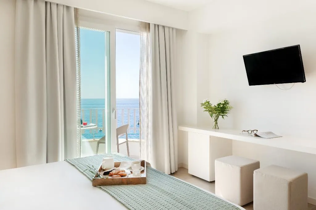 JUNIOR SUITE SEA VIEW WITH BALCONY Room, Albatros Beach Hotel - Letojanni, Taormina