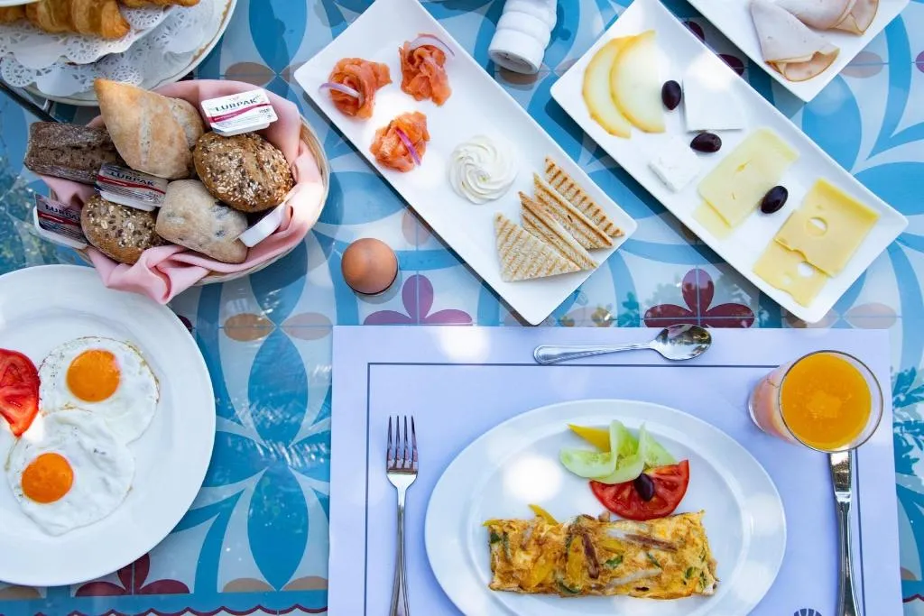Restaurant, Grande Albergo Delle Rose, Rhodes