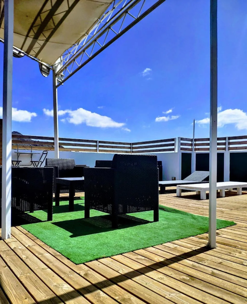 Terrace, Hostal Pensión Neón, Tenerife