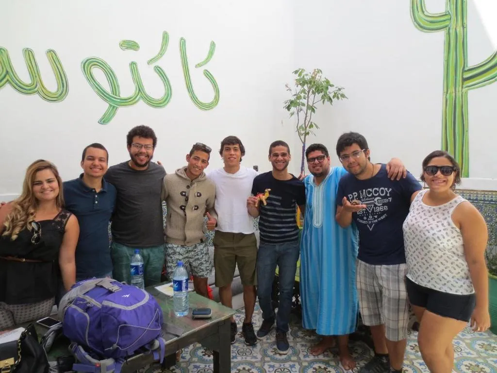 Lobby, Kaktus Hostel, Marrakech