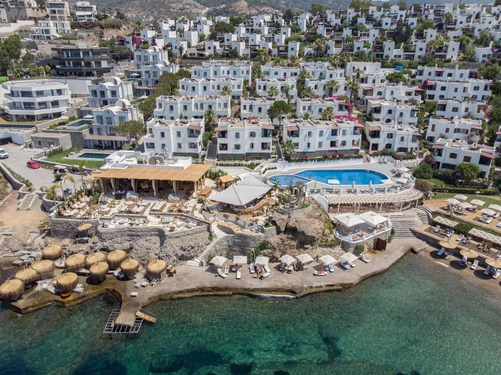 General view, Yaz Beach Hotel, Bodrum