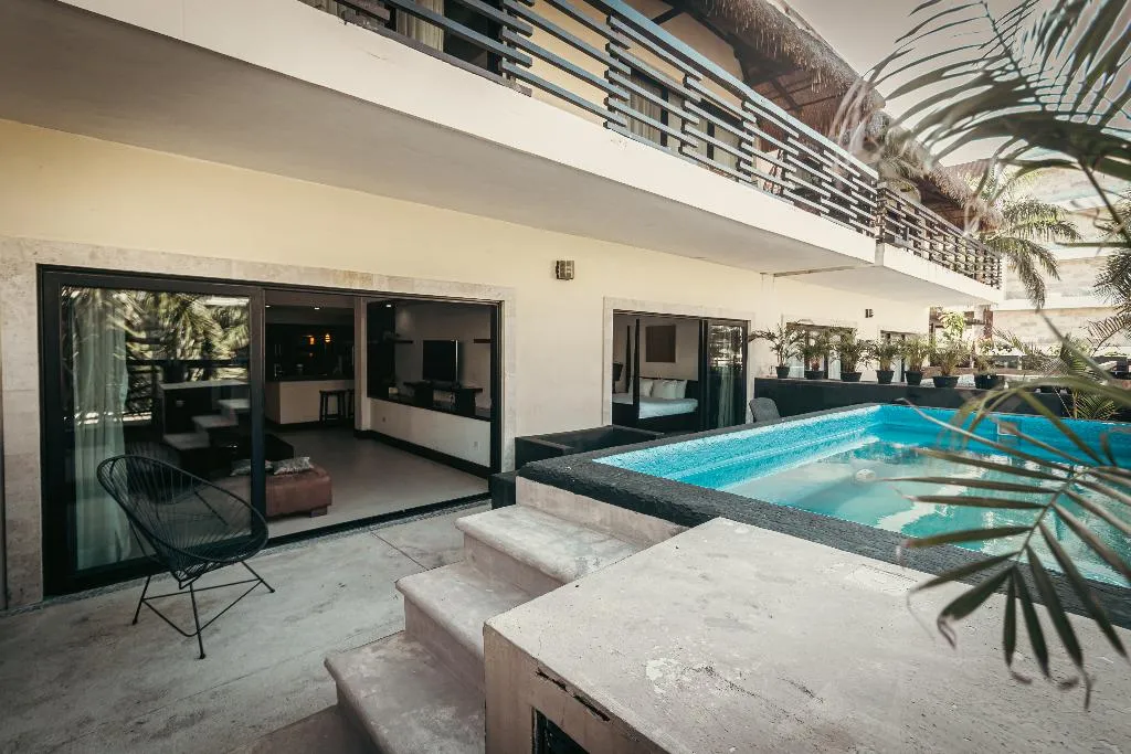 SUITE DELUXE TWO BEDROOM Room, Aldea Thai by oceanfront, Playa Del Carmen