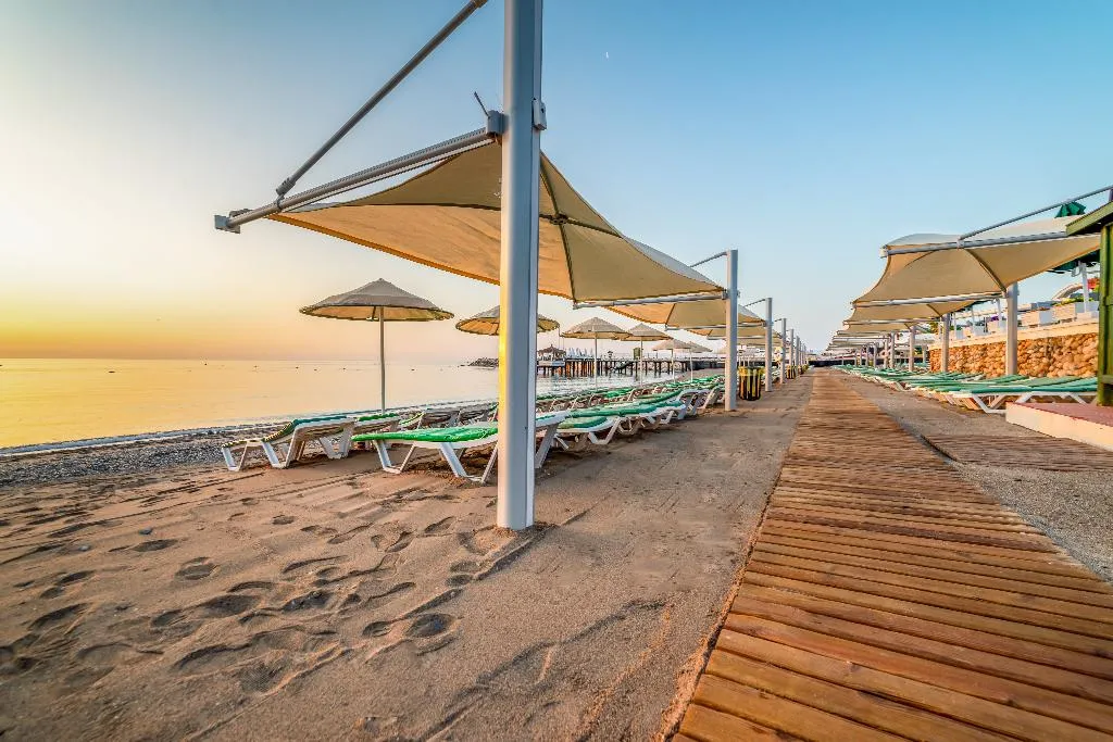 Beach, Gypsophila Club Marine, Antalya
