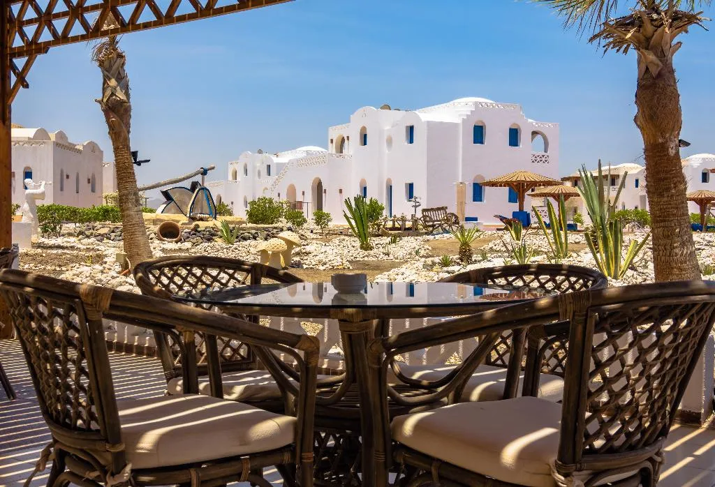 Terrace, Beach Safari - Nubian Resort Marsa Alam, Red Sea Riviera