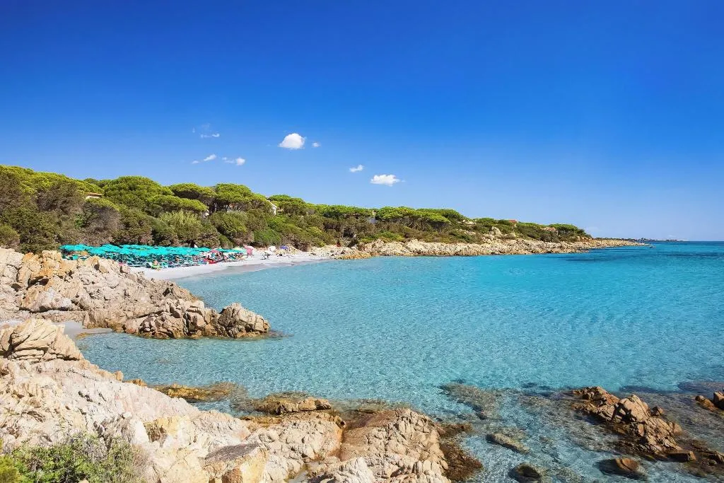 Beach, Alba Dorata Resort, Olbia