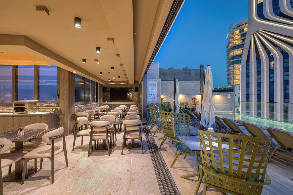 Terrace, Vita Hotel, Malta