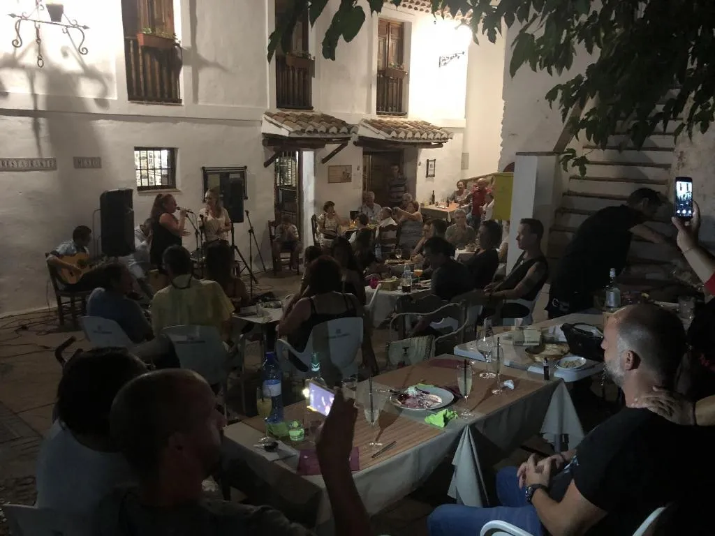 Terrace, Hotel Posada Del Bandolero, Costa Del Sol