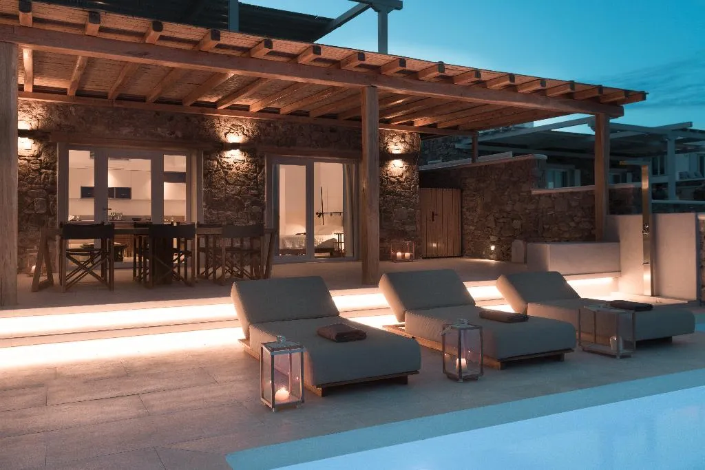 VILLA BEACH FRONT Room, Casa Del Mar Mykonos Seaside Resort, Mykonos