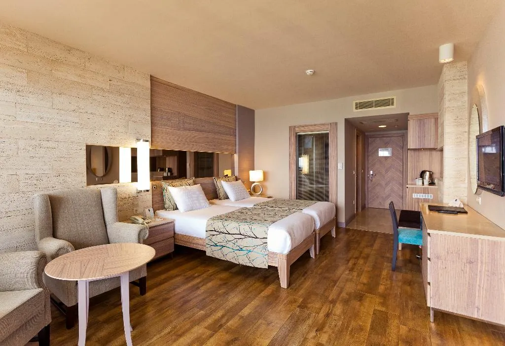 DOUBLE SINGLE USE LAND VIEW Room, Melas Resort Hotel Side, Antalya