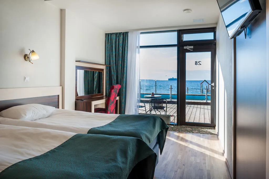 STUDIO SEA VIEW WITH TERRACE Room, Pirita Beach Apartments & Spa, Tallinn