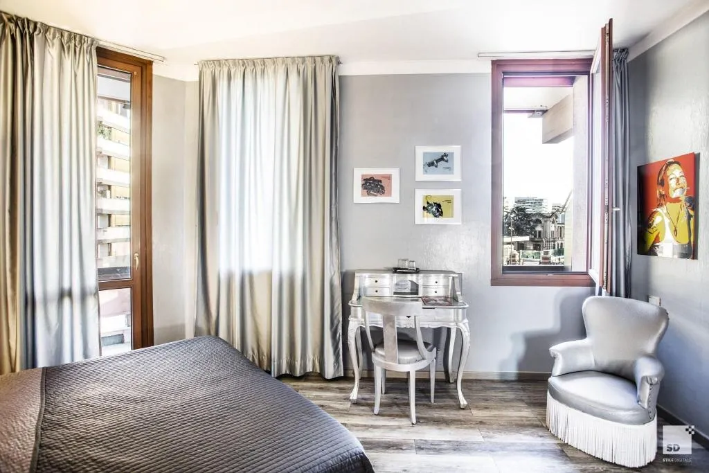 TWIN DELUXE Room, Admiral Hotel, Milan