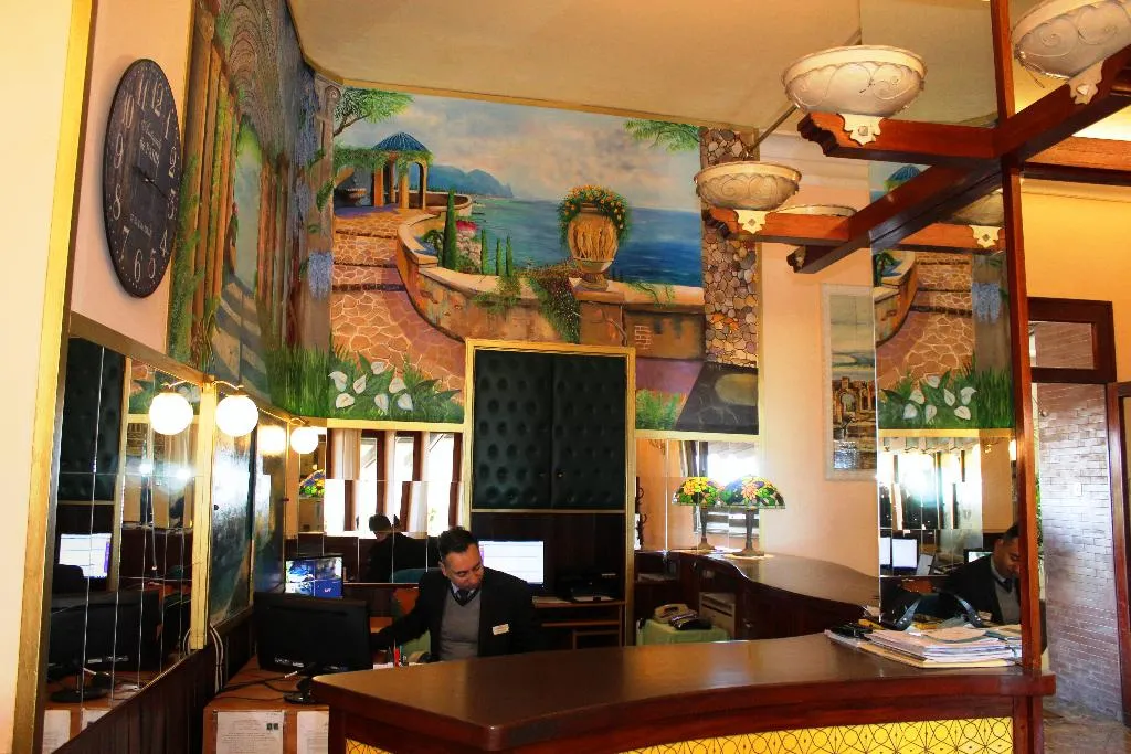 Lobby, Mediterranee Hotel, Taormina