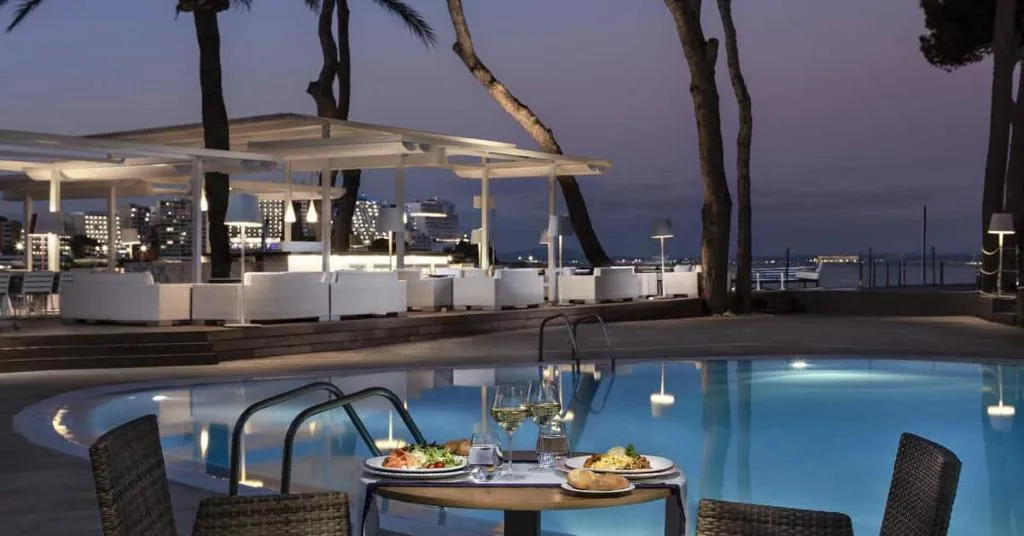 Restaurant, Melia South Beach, Majorca